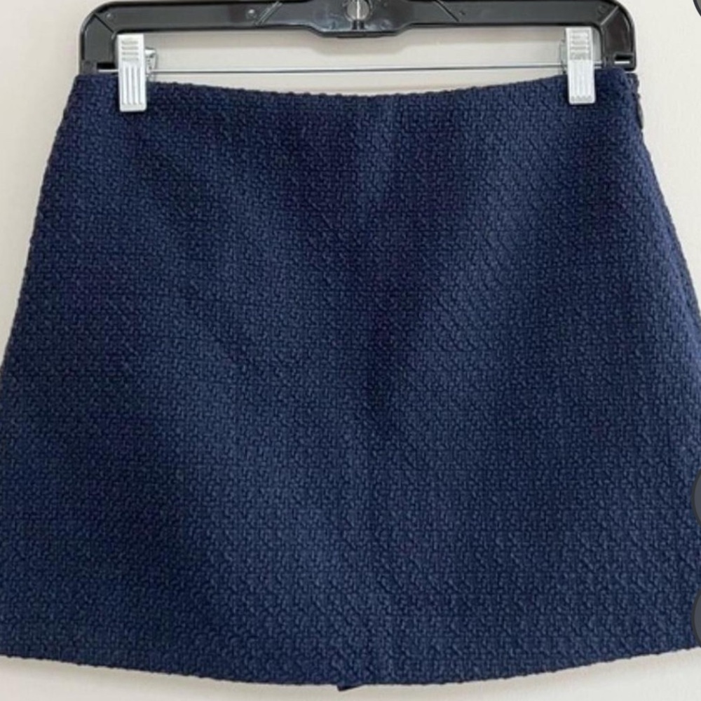 Abercrombie & Fitch Navy Mini Skirt